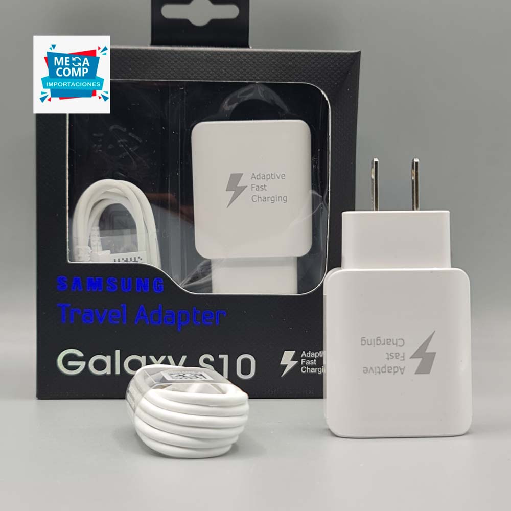 Cargador USB 5V 2A cable datos Type-C compatible Samsung S10 LITE